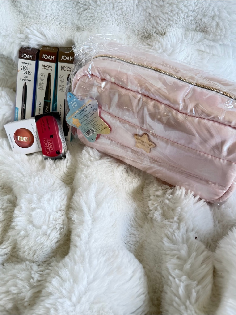 NWT CRÈME SHOPx ONCH TRAVEL CASE & JOAH MAKEUP BUNDLE SET
